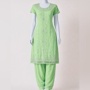Indian Pakistani dress salwar Kameez Farshi Salwar